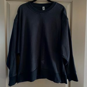 Adidas x Stella McCartney Relaxed Sweatshirt in Black - Size Large